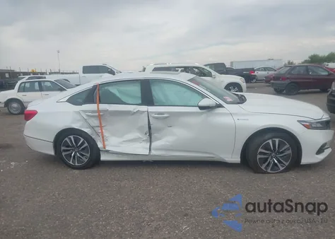 2021 Honda Accord Hybrid Ex-L из США, поврежденный, VIN 1HGCV3F53MA011255
